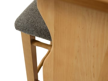 Drosbacken 7-sits Matgrupp för kök - Vit med mörkbrun klädsel - Möbler - Bord & matgrupper - Matgrupper