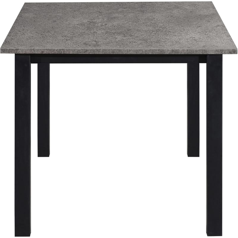 Durham Matbord 120x80 cm - Betonggrå och svart - Möbler - Bord & matgrupper - Matbord & köksbord