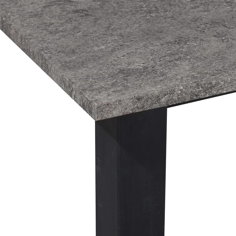 Durham Matbord 120x80 cm - Betonggrå och svart - Möbler - Bord & matgrupper - Matbord & köksbord