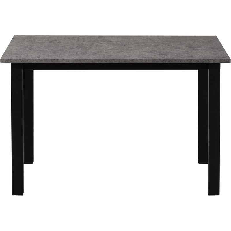 Durham Matbord 120x80 cm - Betonggrå och svart - Möbler - Bord & matgrupper - Matbord & köksbord