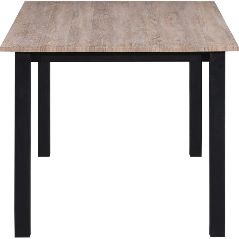Durham Matbord 120x80 cm - Ekbrun och svart - Möbler - Bord & matgrupper - Matbord & köksbord