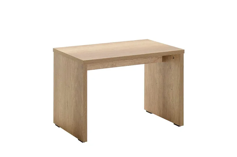 Duyen 60 cm Rektangulärt Soffbord i Ek, Beige