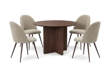 110 cm - Rökt ek