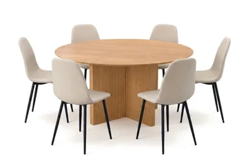 150 cm - Rökt ek