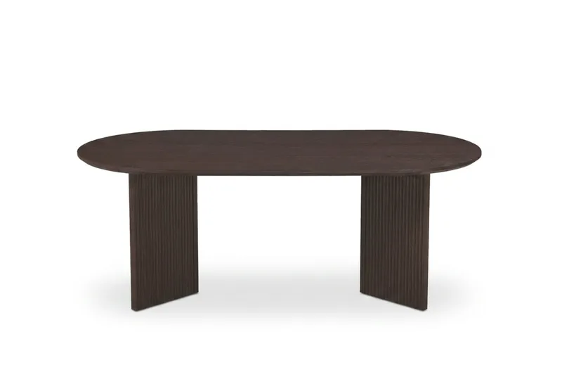 Edda Soffbord Oval 120 cm - Rökt ek - Möbler - Bord & matgrupper - Soffbord