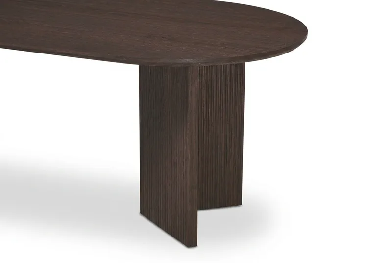 Edda Soffbord Oval 120 cm - Rökt ek - Möbler - Bord & matgrupper - Soffbord