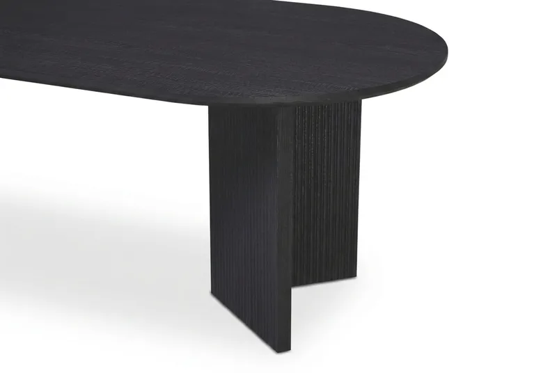 Edda Soffbord Oval 120 cm - Svart - Möbler - Bord & matgrupper - Soffbord