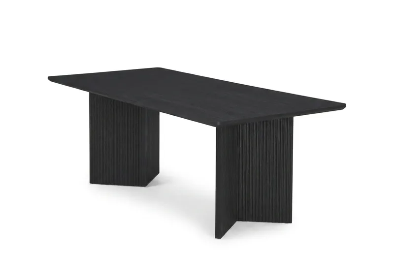 Edda Soffbord Rektangulär 120 cm, Svart