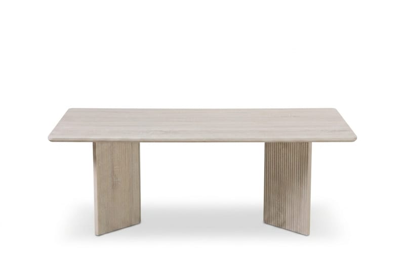 Edda Soffbord Rektangulär 120 cm - Vitlaserad - Möbler - Bord & matgrupper - Soffbord