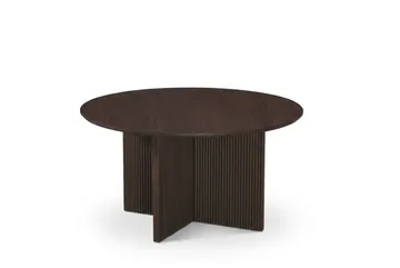 Edda Soffbord Rund 85 cm - Rökt ek - Möbler - Bord & matgrupper - Soffbord