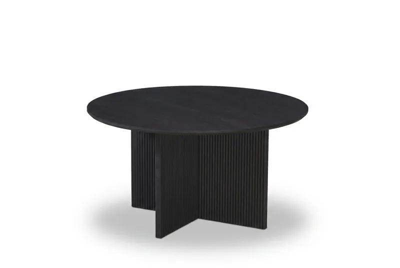 Edda Soffbord Rund 85 cm - Svart - Möbler - Bord & matgrupper - Soffbord