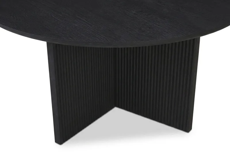 Edda Soffbord Rund 85 cm - Svart - Möbler - Bord & matgrupper - Soffbord