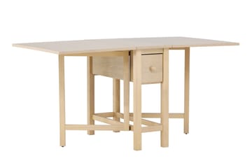 Edward Drop Leaf Table 150x80 cm - Whitewash / - Möbler - Bord & matgrupper - Matbord & köksbord