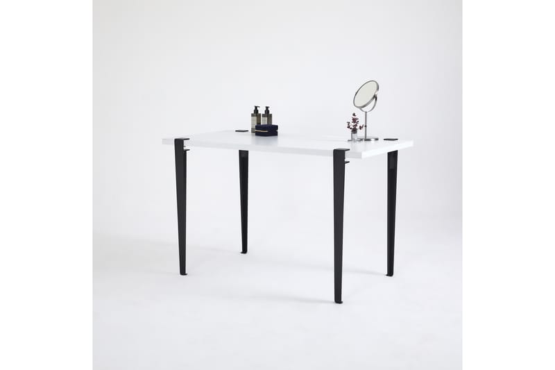 Elaea Sminkbord 45x75 cm Vit/Svart - Hanah Home - Möbler - Bord & matgrupper - Sminkbord & toalettbord