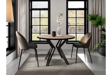 Elan Matbord 176 cm - Svart/Beige - Möbler - Bord & matgrupper - Matbord & köksbord