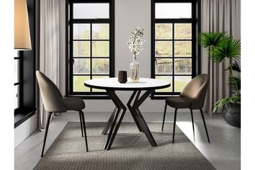 Elan Matbord 176 cm - Svart/Vit - Möbler - Bord & matgrupper - Matbord & köksbord