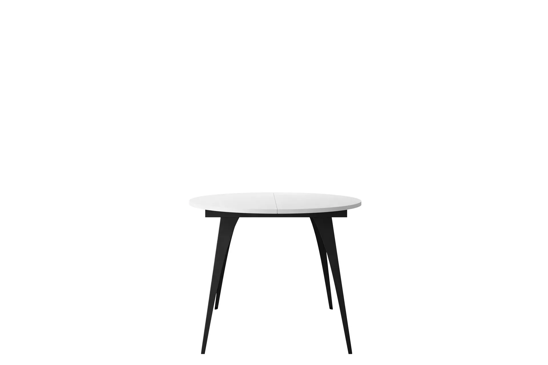 Eldo Matbord 138 cm Svart/Vit - Möbler - Trademax