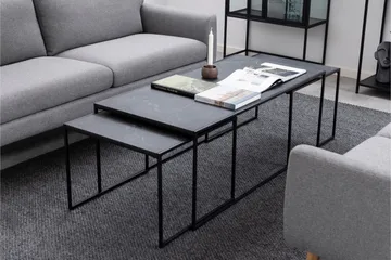 Elgrau Soffbord 120x60 cm - Svart - Möbler - Bord & matgrupper - Soffbord