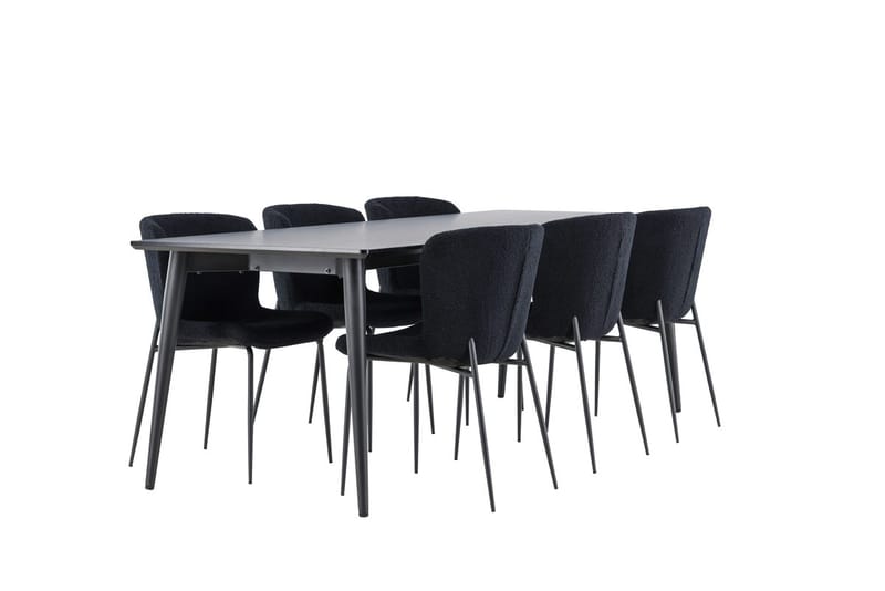 Ellis Matbord 230x85 cm med 6 Modesto Matstol - Möbler - Bord & matgrupper - Matgrupper