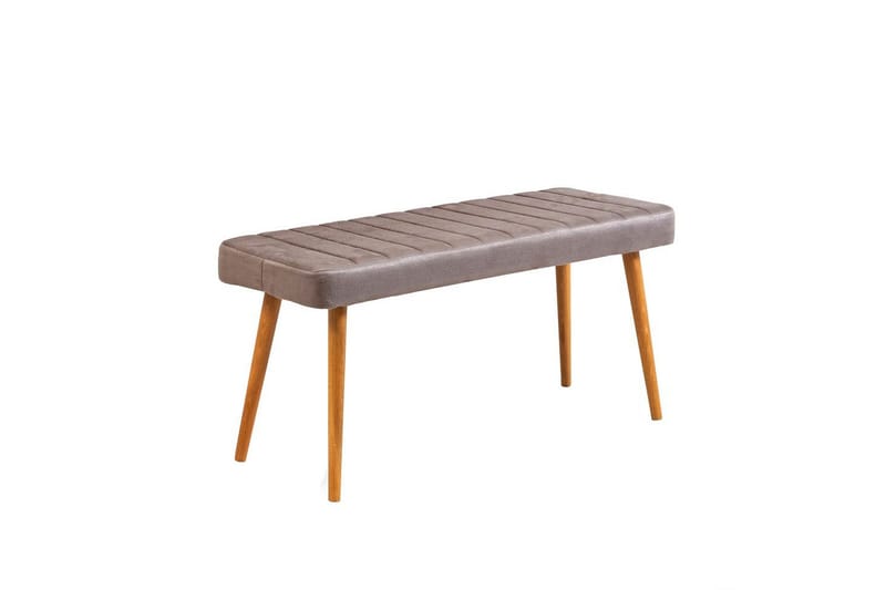 Ergene Matgrupp 120 cm Rektangulär - Natur/Grå - Möbler - Bord & matgrupper - Matgrupper