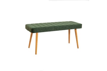 Ergene Matgrupp 120 cm Rektangulär - Natur/Grön - Möbler - Bord & matgrupper - Matgrupper