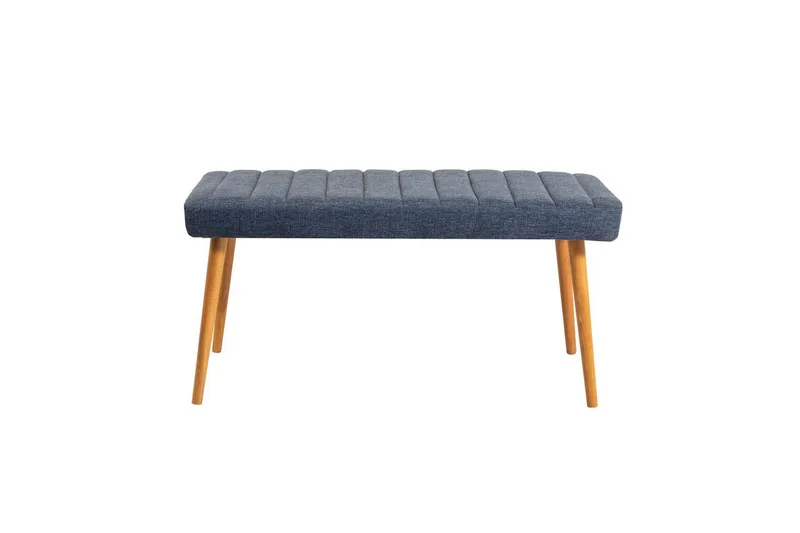 Ergene Matgrupp 120 cm Rektangulär - Natur/Marinblå - Möbler - Bord & matgrupper - Matgrupper