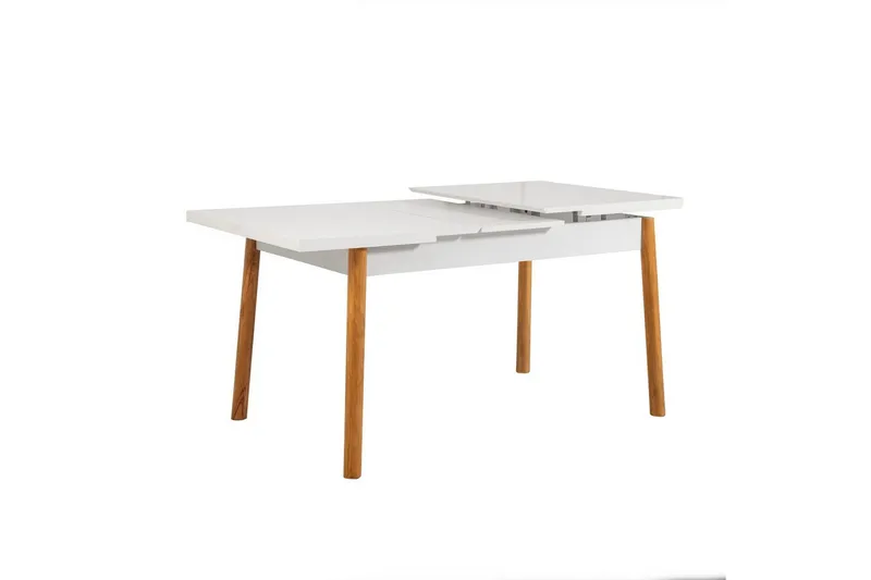 Ergene Matgrupp 120 cm Rektangulär - Natur/Marinblå - Möbler - Bord & matgrupper - Matgrupper