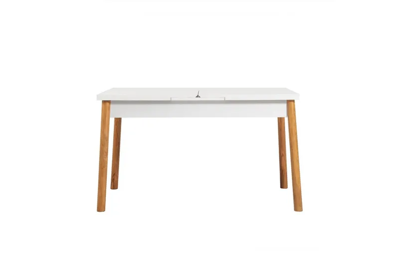 Ergene Matgrupp 120 cm Rektangulär - Natur/Marinblå - Möbler - Bord & matgrupper - Matgrupper