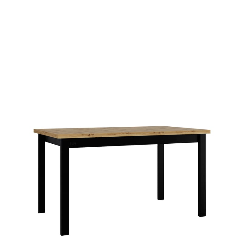 Ericka Matbord 140 cm Rektangulär, Svart/Brun