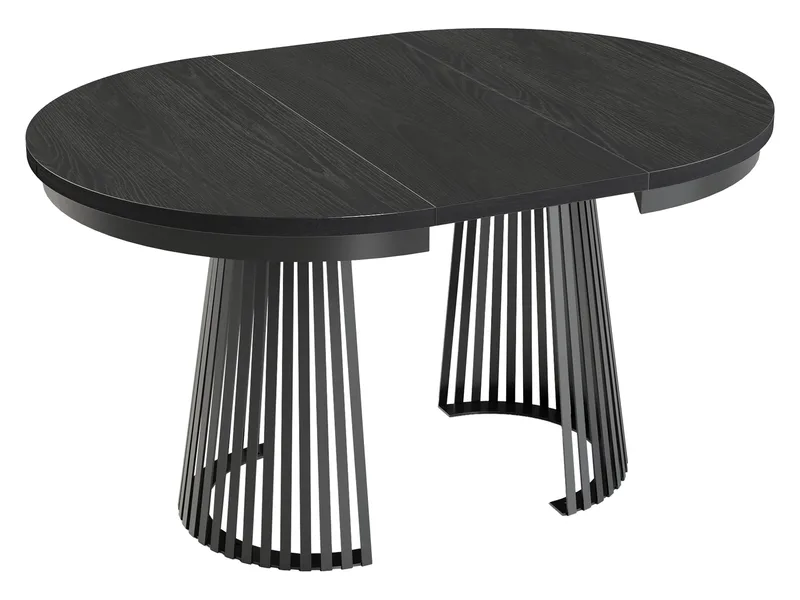 Erylan Matbord rund förlängningsbart 100-180 cm - beige, natur - Möbler - Bord & matgrupper - Matbord & köksbord