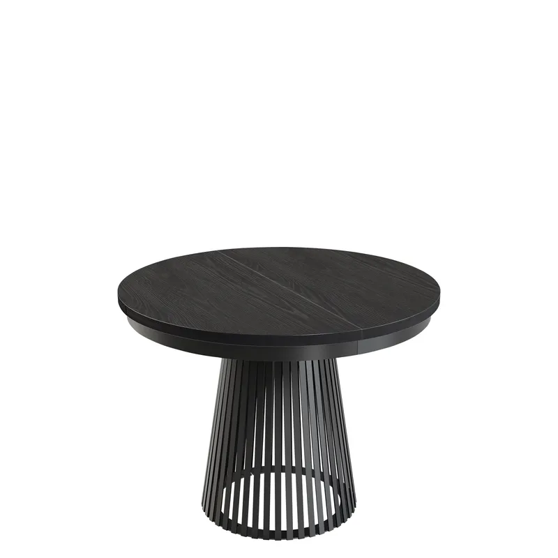 Erylan Matbord rund förlängningsbart 100-180 cm - svart - Möbler - Bord & matgrupper - Matbord & köksbord