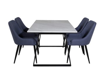 Estelle Matgrupp 140 cm Rektangulär med 4 Plaza stolar