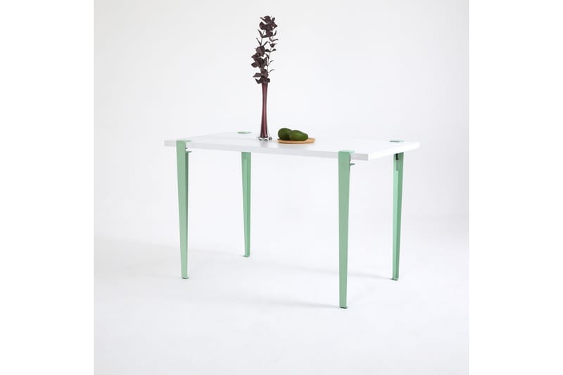 Eurotas Matbord 120x60 cm Vit/Blå/Grön - Hanah Home - Matbord & köksbord