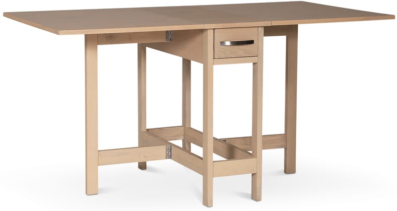 Fårö klaffbord 30/90/150 x 80 cm - Whitewash - Whitewash - Möbler - Bord & matgrupper - Klaffbord & Hopfällbart bord