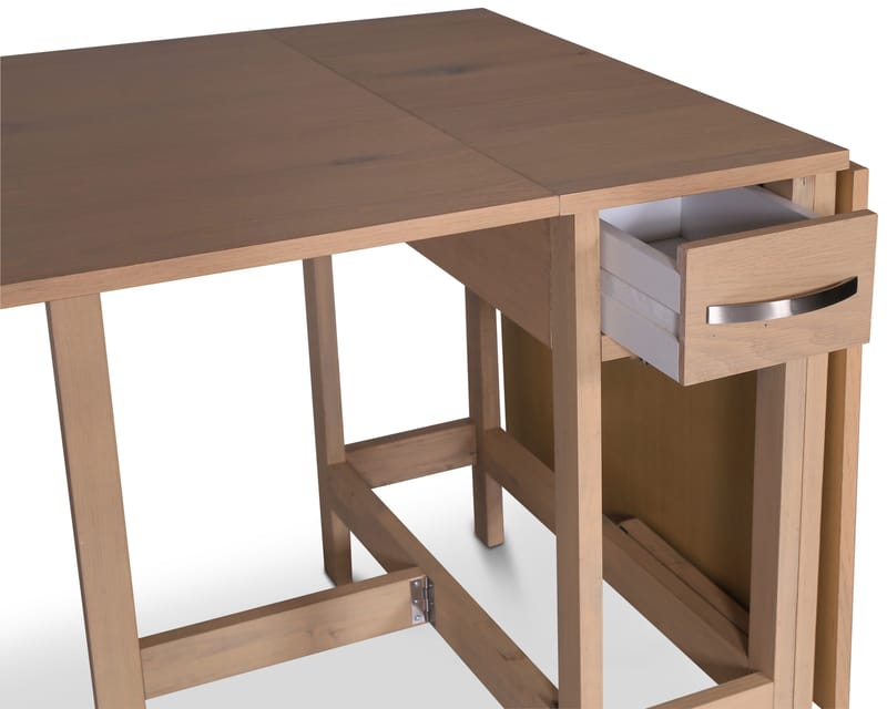 Fårö klaffbord 30/90/150 x 80 cm - Whitewash - Whitewash - Möbler - Bord & matgrupper - Klaffbord & Hopfällbart bord