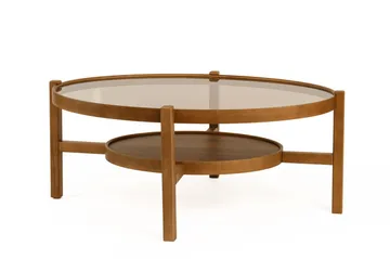 Fabrony Soffbord 110x48x80 cm - Valnöt - Möbler - Bord & matgrupper - Soffbord