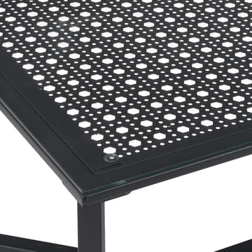 Fenara Soffbord 100 cm - Transparent och mattsvart - Möbler - Bord & matgrupper - Soffbord