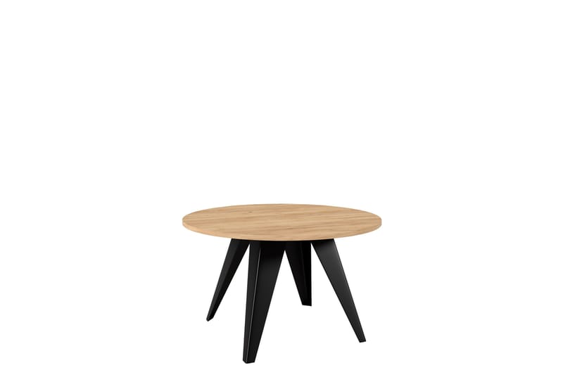 Festus Soffbord 75 cm, Svart/Beige