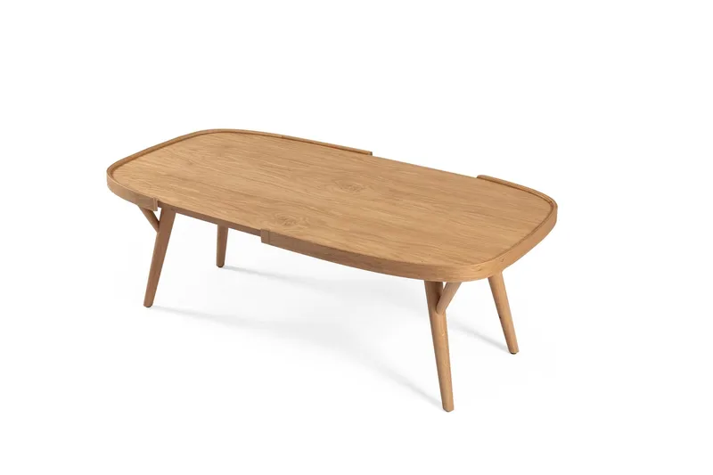 Fikret Soffbord 121x44x61 cm, Ek