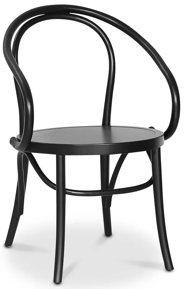 Fitchburg matgrupp; Ovalt matbord 106-141 cm - Vit / Oljad Ek med 4 st Danderyd No.30 karmstolar Svart, Vit/oljad ek med svarta stolar