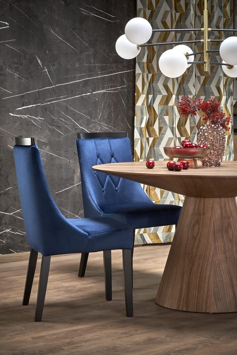 Float runt matbord i valnöt Ø137 cm - Valnöt - Möbler - Bord & matgrupper - Matbord & köksbord