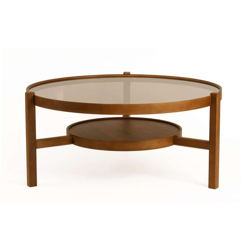 Florai Soffbord 100 cm - Mörkbrun - Möbler - Bord & matgrupper - Soffbord