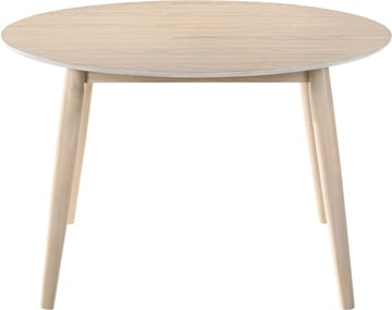 Florence Runt Matbord Ø120 cm i Askfanér - Whitewash - Möbler - Bord & matgrupper - Matbord & köksbord