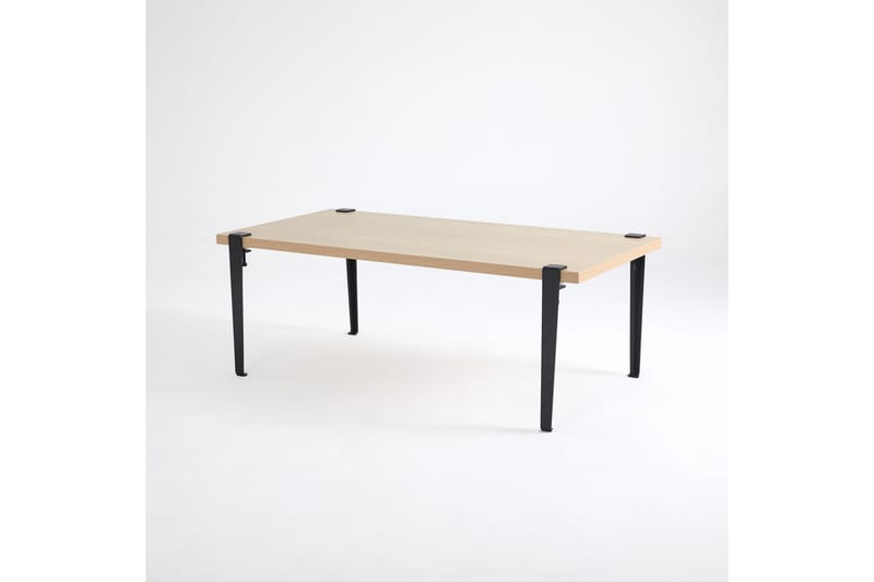 Fonissa Soffbord 120x60 cm Brun/Svart - Hanah Home - Möbler - Bord & matgrupper - Soffbord