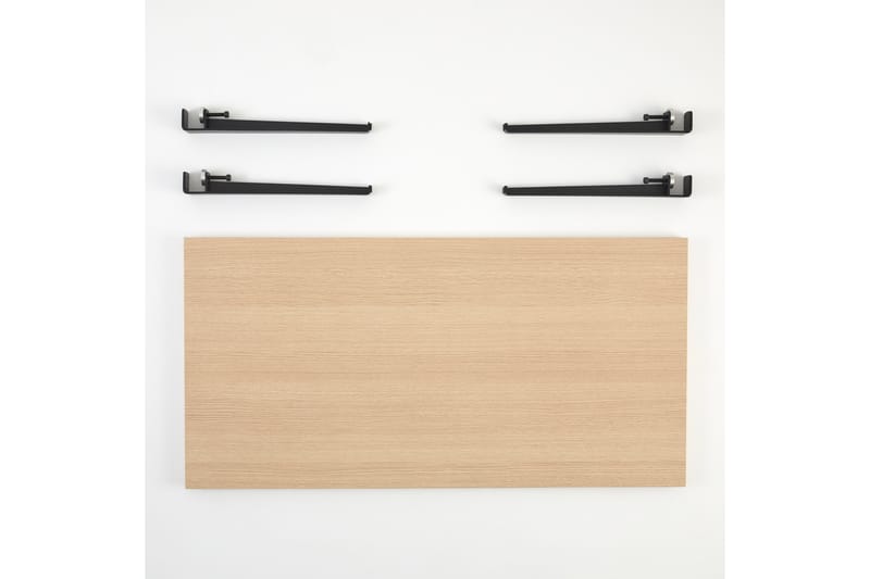 Fonissa Soffbord 120x60 cm Brun/Svart - Hanah Home - Möbler - Bord & matgrupper - Soffbord