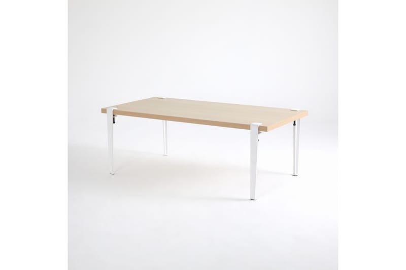 Fonissa Soffbord 120x60 cm Brun/Vit - Hanah Home - Möbler - Bord & matgrupper - Soffbord