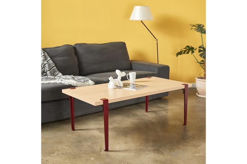 Fonissa Soffbord 120x60 cm Mörkbrun - Hanah Home - Möbler - Bord & matgrupper - Soffbord