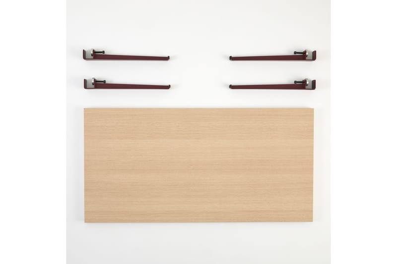 Fonissa Soffbord 120x60 cm Mörkbrun - Hanah Home - Soffbord