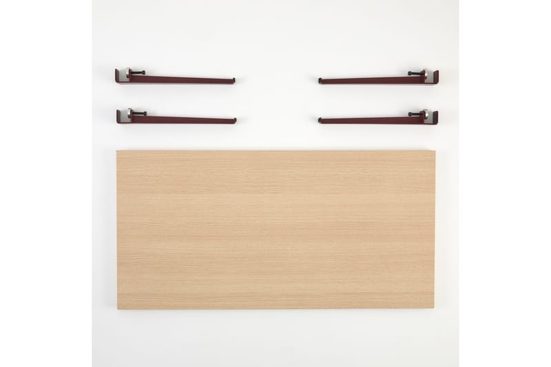 Fonissa Soffbord 120x60 cm Mörkbrun - Hanah Home - Möbler - Bord & matgrupper - Soffbord