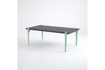 Fonissa Soffbord 120x60 cm Svart/Blå/Grön